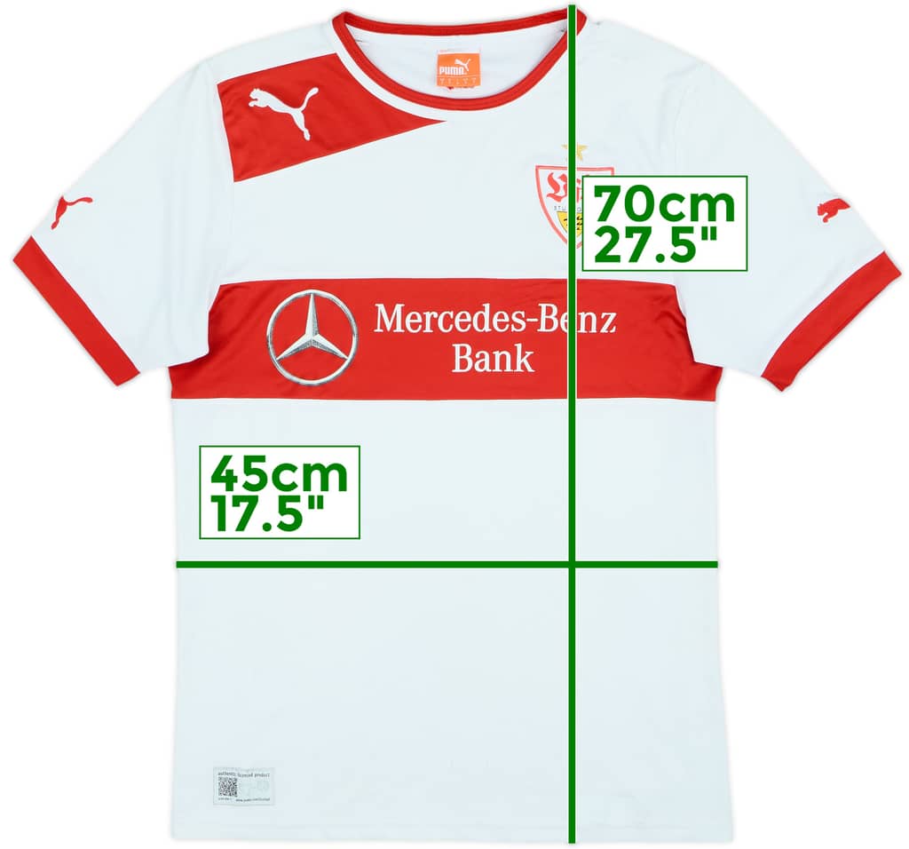2012-13 Stuttgart Home Shirt - 7/10 - (S)