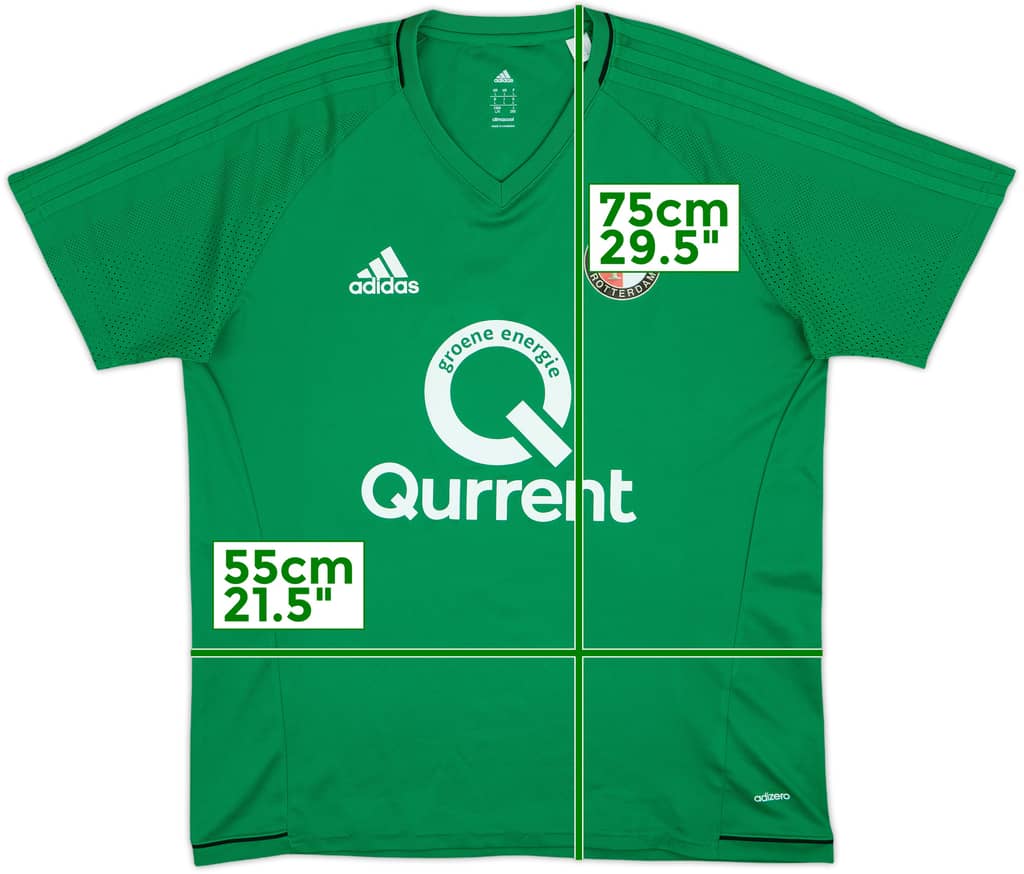2017-18 Feyenoord adidas Training Shirt - 10/10 - (L)