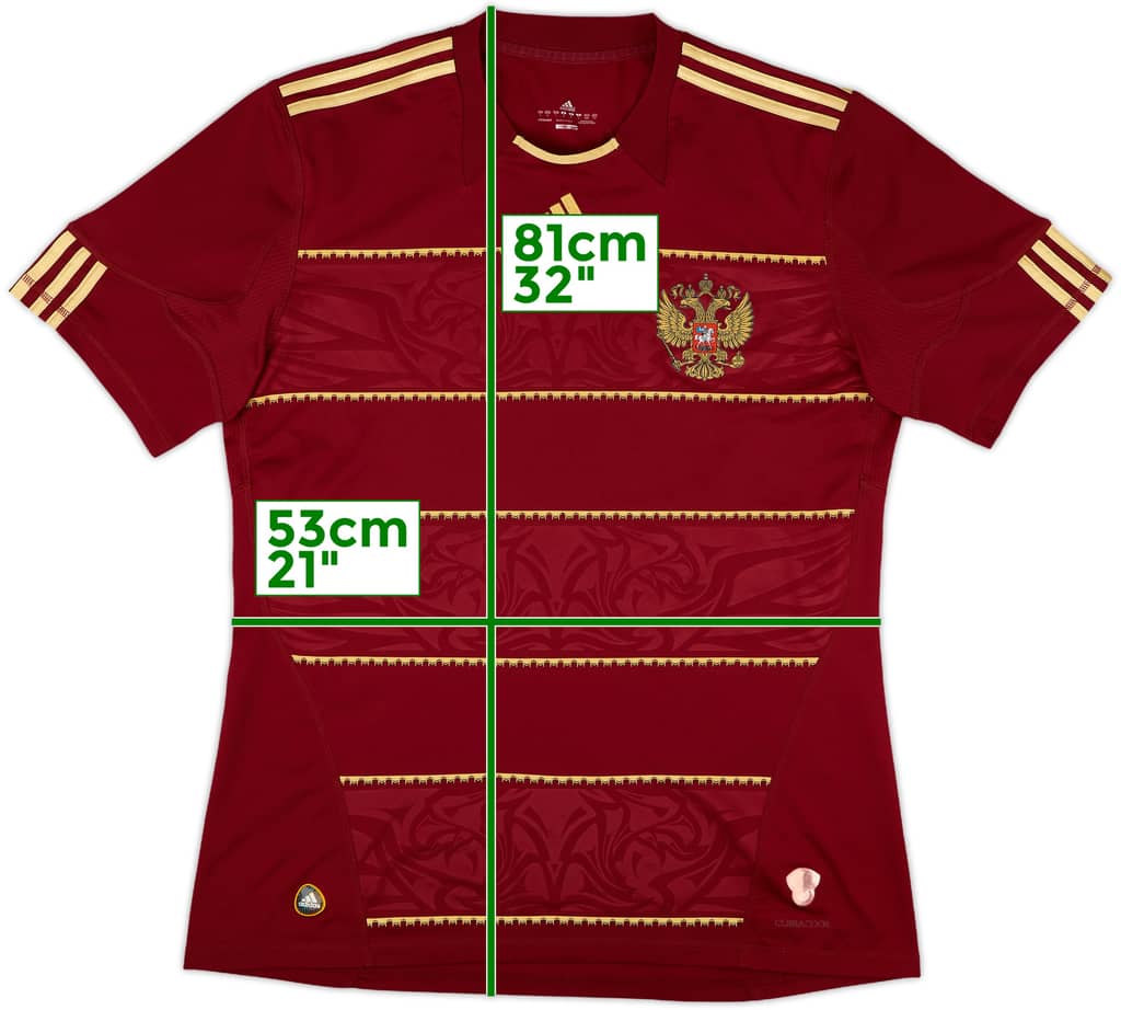 2010-11 Russia Home Shirt - 8/10 - (L)