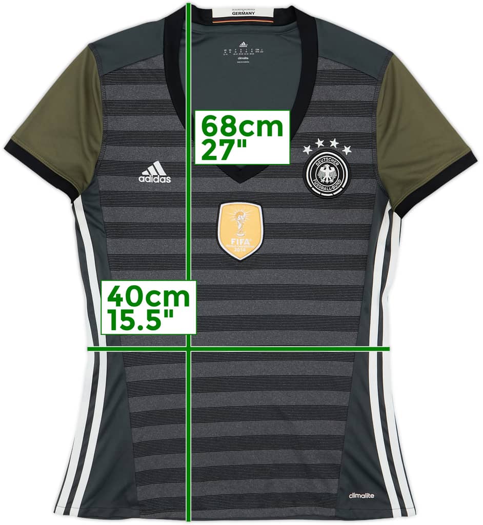 2015-17 Germany Away Shirt - 9/10 - (Women's M)