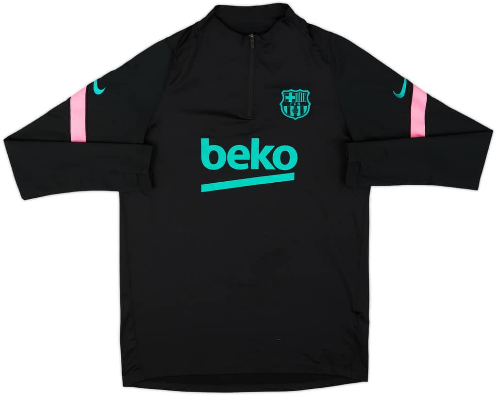 2020-21 Barcelona Nike 1/4 Zip Drill Top - 8/10 - (M)