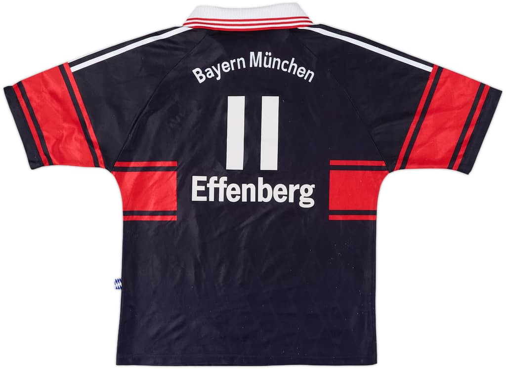 1997-99 Bayern Munich Home Shirt Effenberg #11 - 8/10 - (XL.Boys)