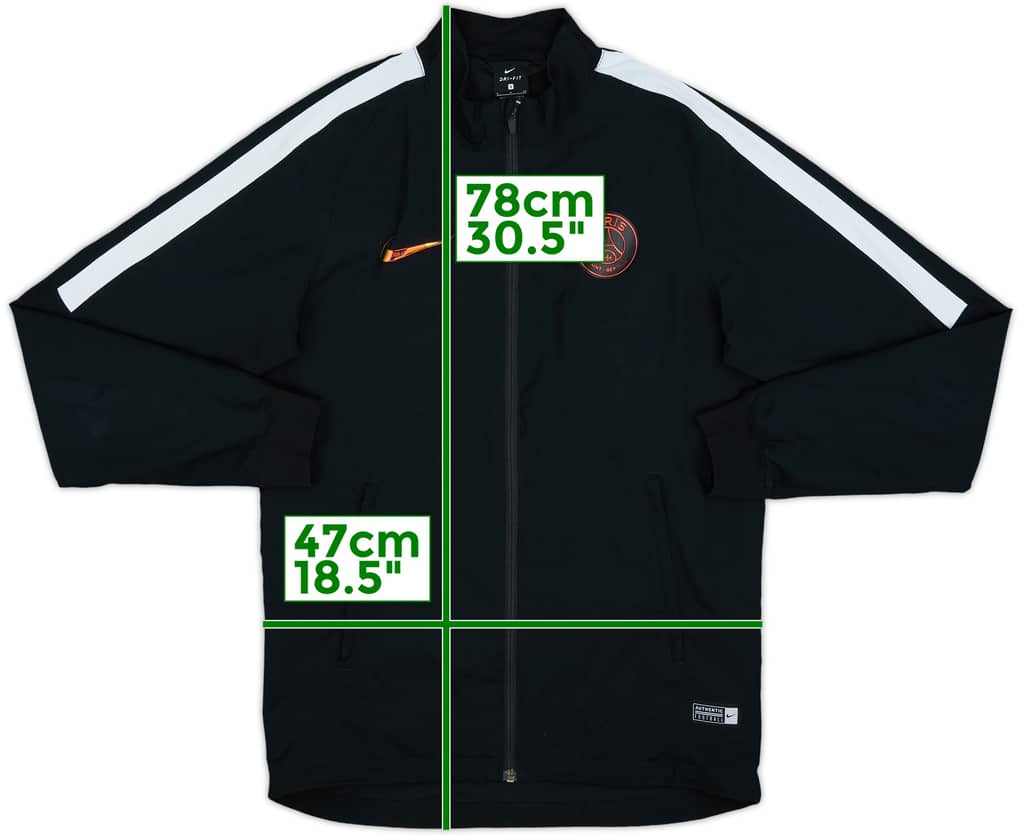 2016-17 Paris Saint-Germain Nike Track Jacket - 6/10 - (S)