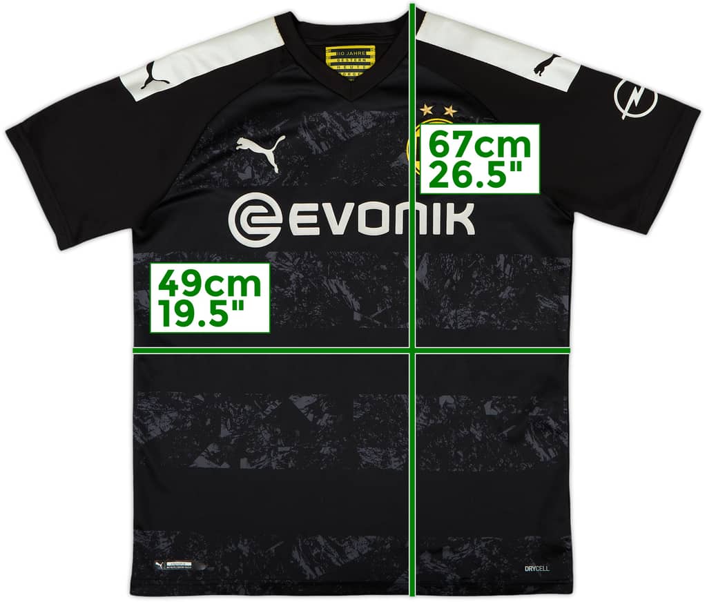 2019-20 Borussia Dortmund Away Shirt - 10/10 - (XL.Boys)
