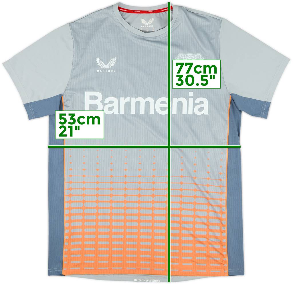 2023-24 Bayer Leverkusen Castore Training Shirt - 9/10 - (M)