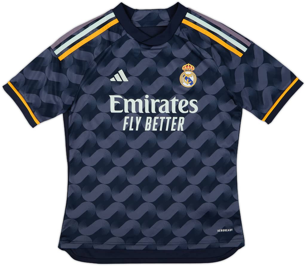 2023-24 Real Madrid Away Shirt - 8/10 - (L.Boys)