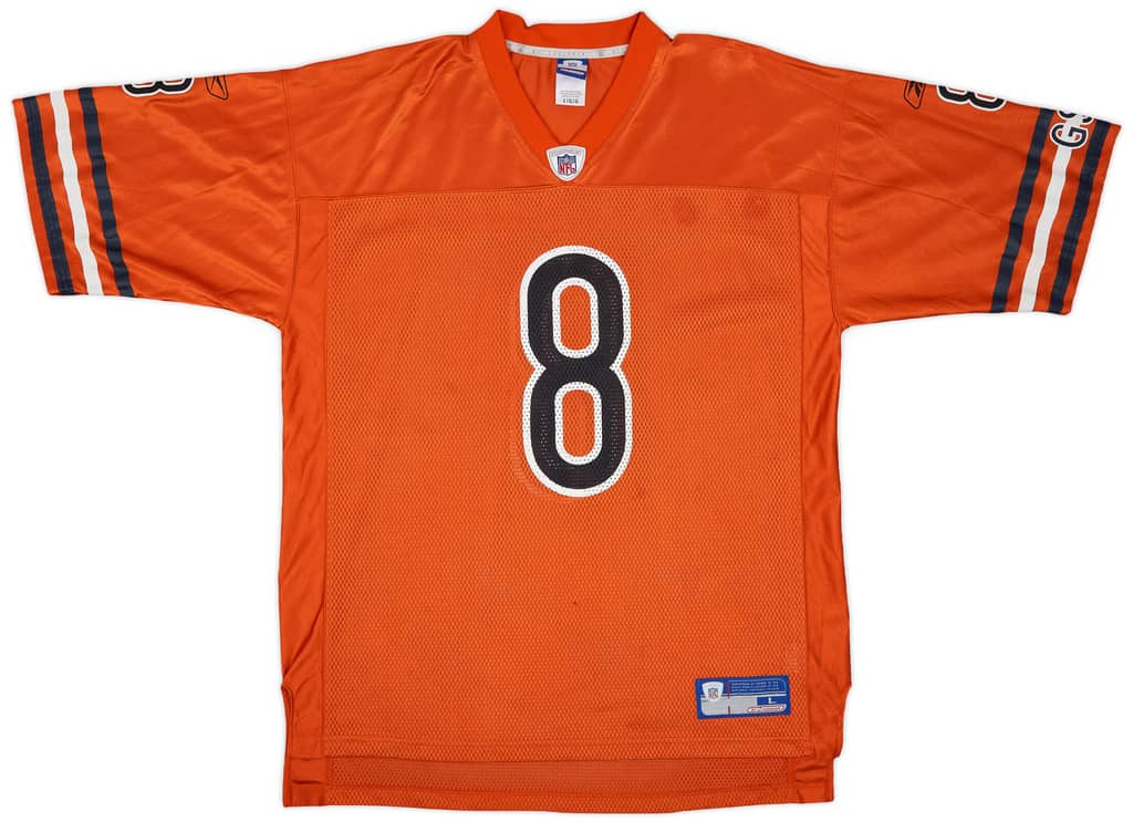 2004 Chicago Bears Grossman #8 Reebok On Field Alternate Jersey - 9/10 - (L)