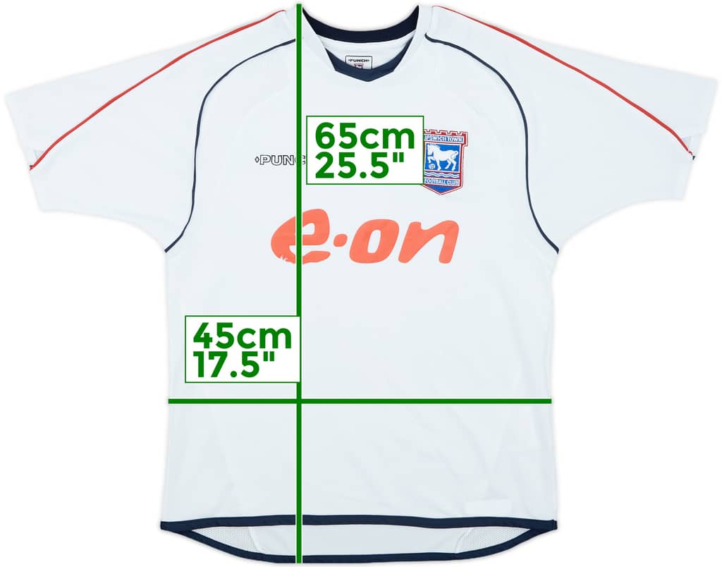 2006-08 Ipswich Away Shirt - 5/10 - (L.Boys)