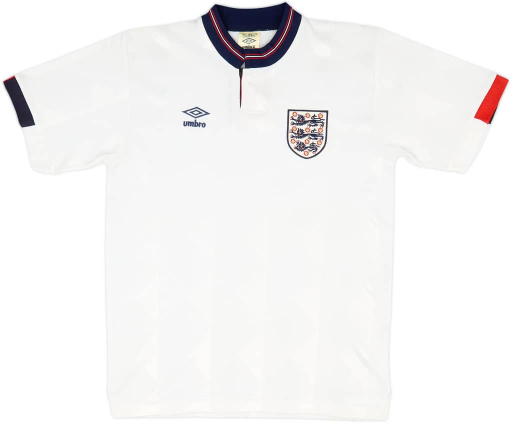 1987-90 England Home Shirt - 8/10 - (L)