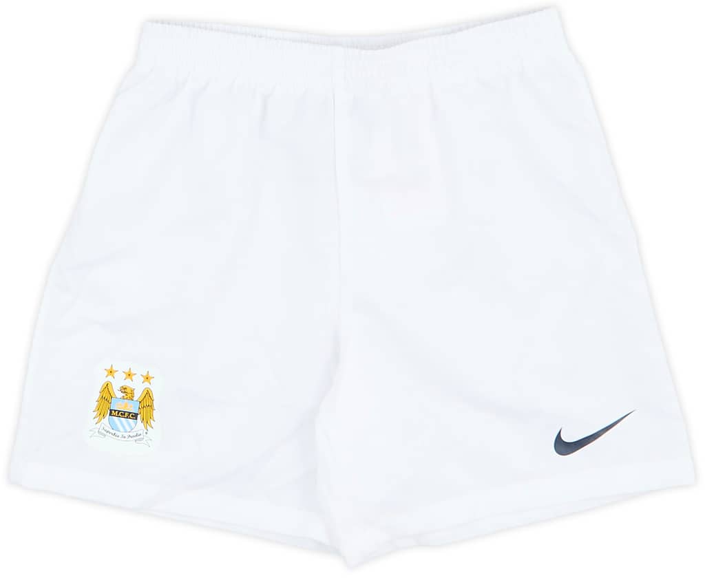 2013-14 Manchester City Home Short - 8/10 - (5-6 Years)