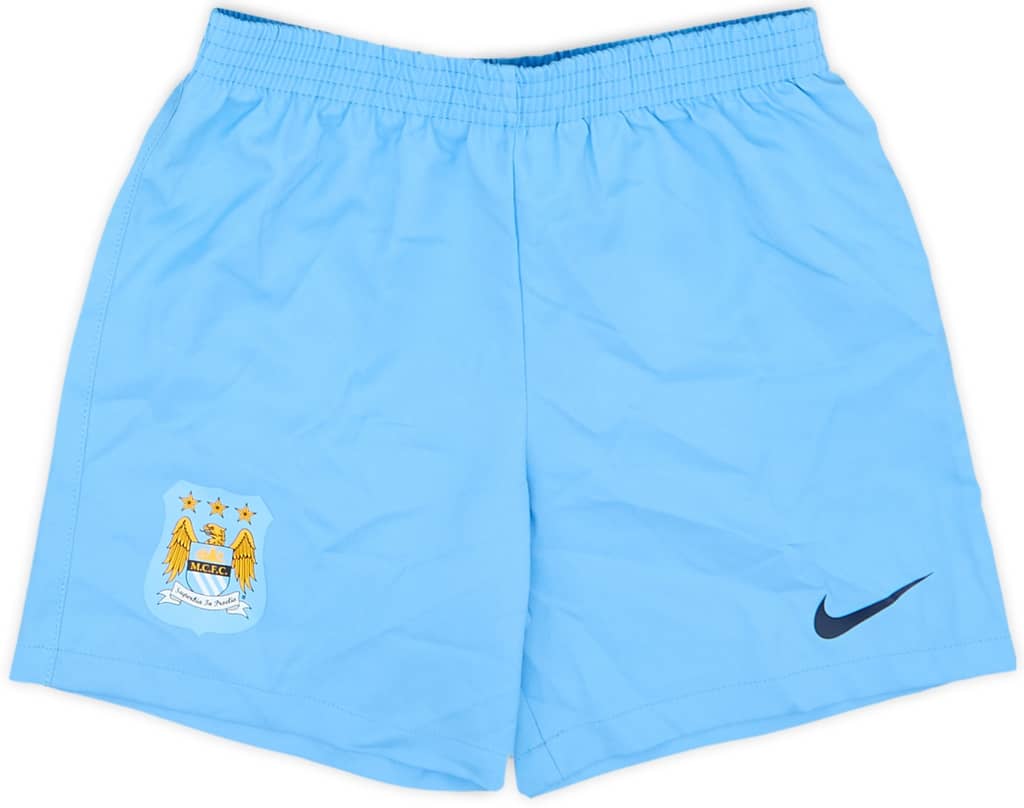 2014-15 Manchester City Home Shorts - 10/10 - (4-5 Years)
