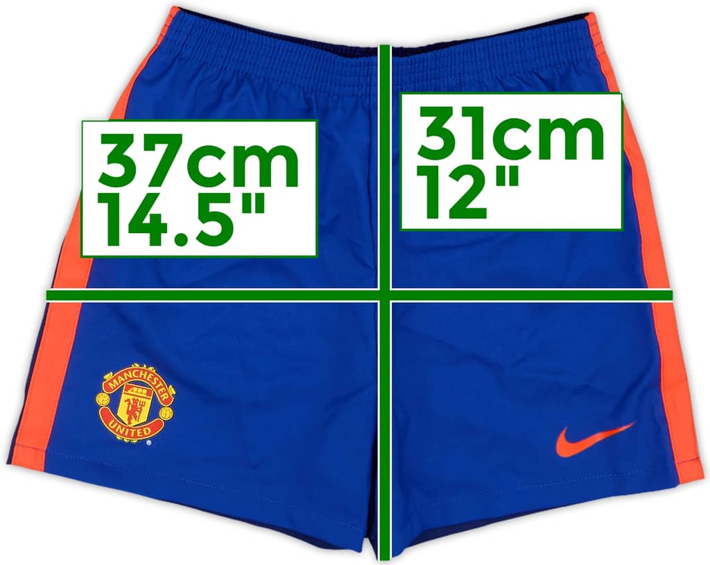2014-15 Manchester United Third Shorts - 8/10 - (6-7 Years)