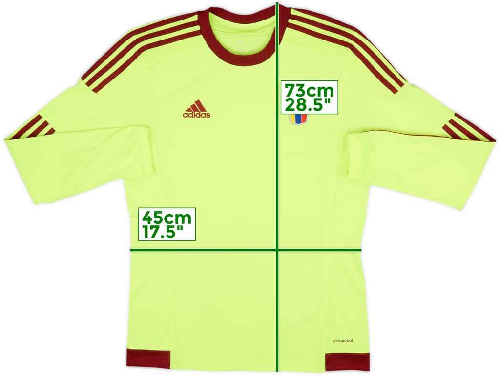 2015-16 Venezuela Away L/S Shirt - 10/10 - (M)