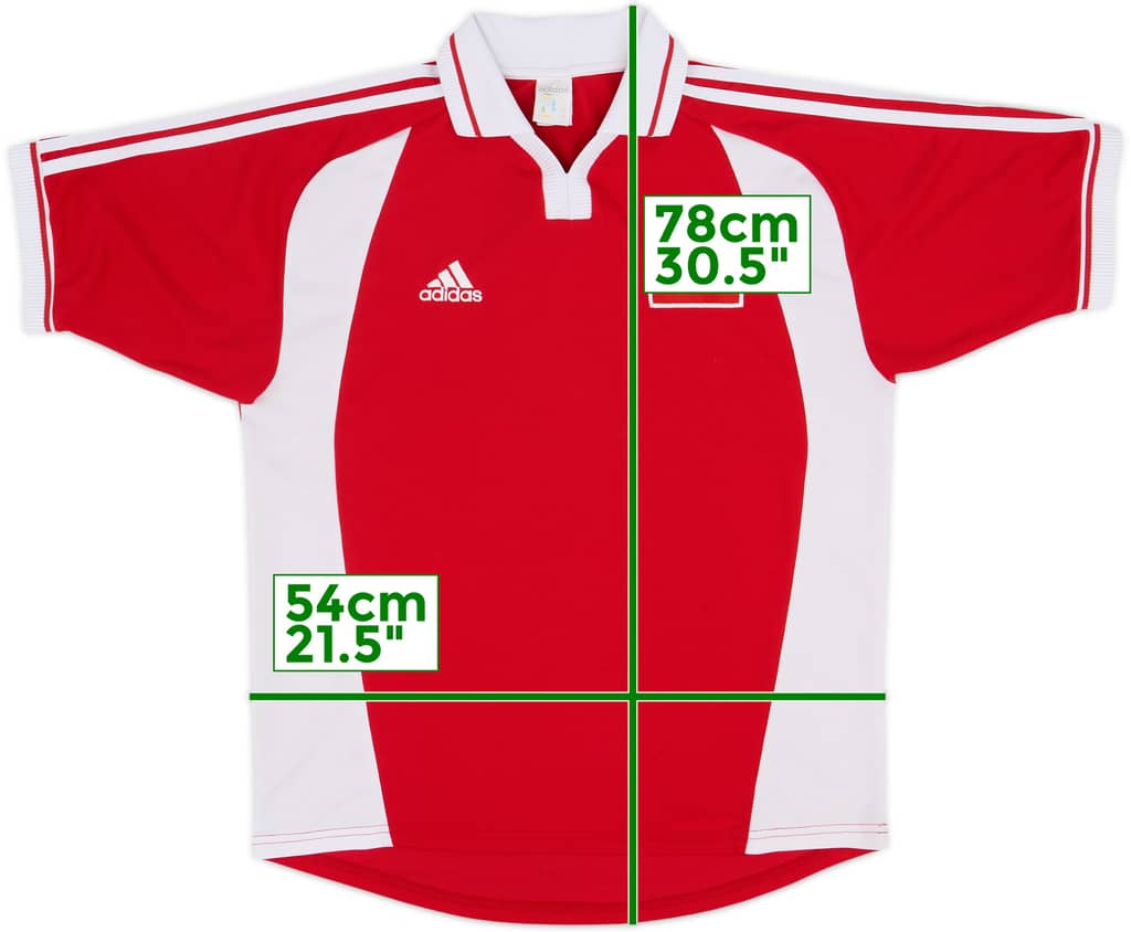 2000-02 Turkey Home Shirt - 8/10 - (M)