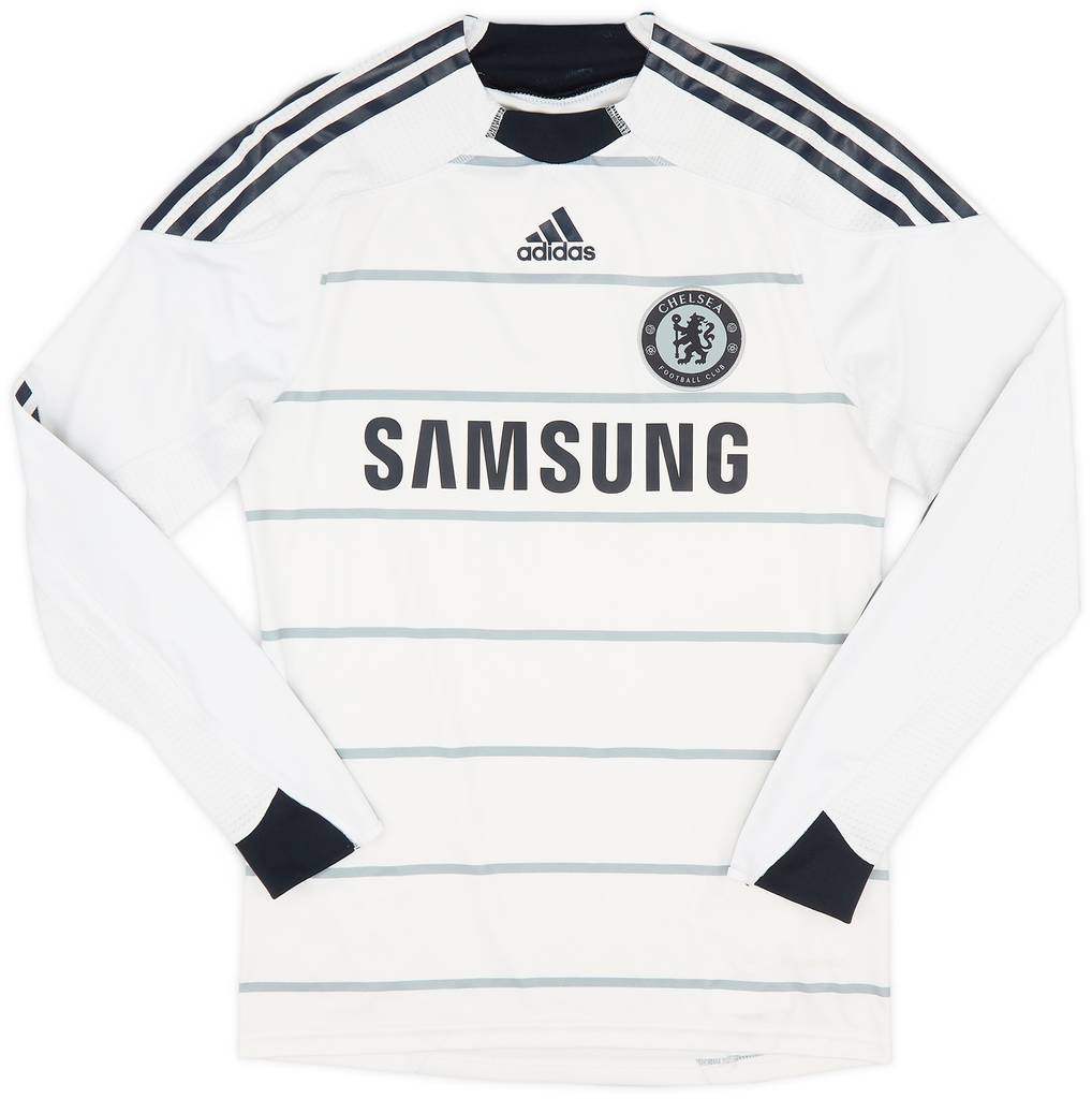 2009-10 Chelsea Player Issue Third L/S Shirt Drogba #11 - 5/10 - (S)