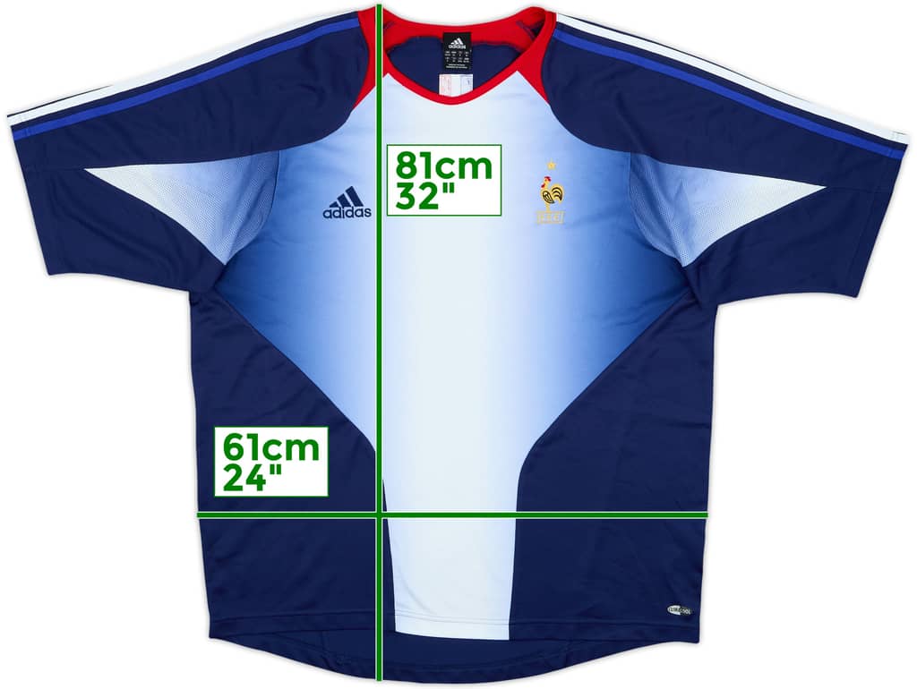 2006-07 France adidas Training Shirt - 10/10 - (XL)