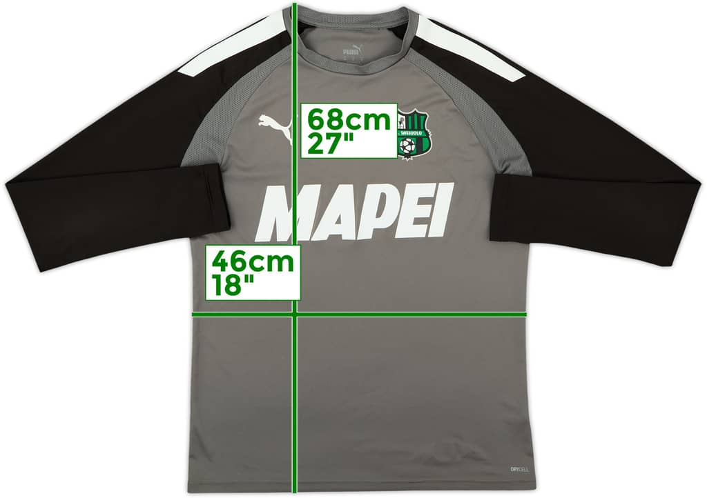 2020-21 Sassuolo Puma Training L/S Shirt - 8/10 - (M)