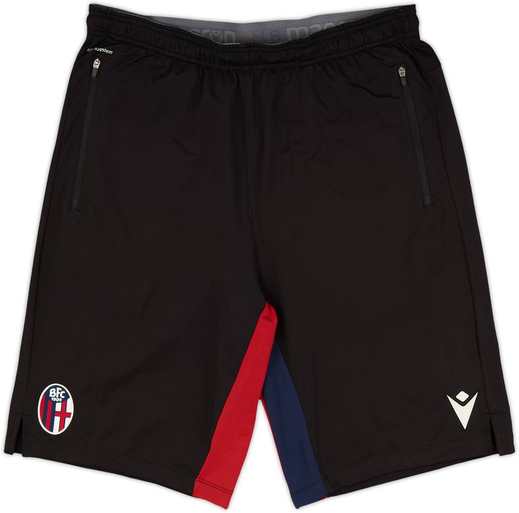 2022-23 Bologna Macron Leisure Shorts - 9/10 - (XL)