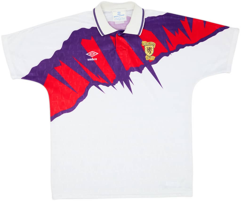 1991-93 Scotland Away Shirt - 9/10 - (XL)
