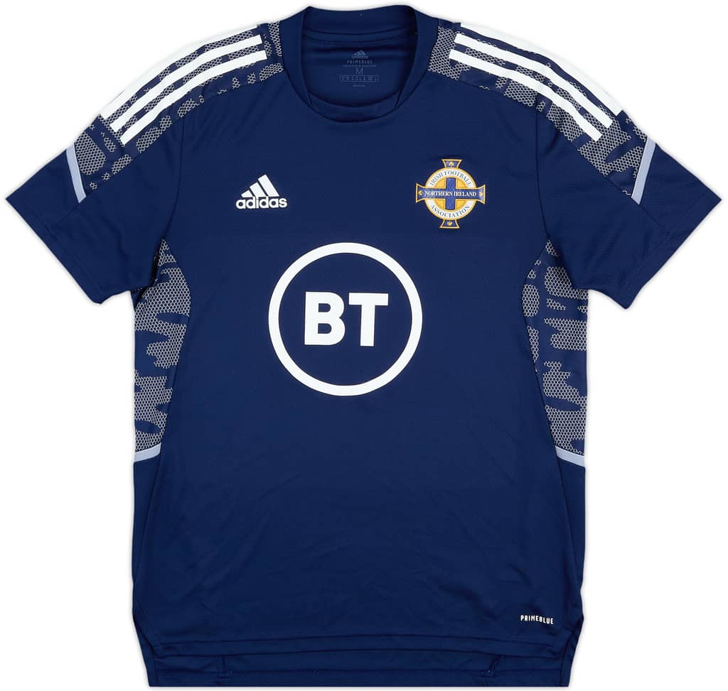 2021-22 Northern Ireland adidas Training Shirt - 9/10 - (M)