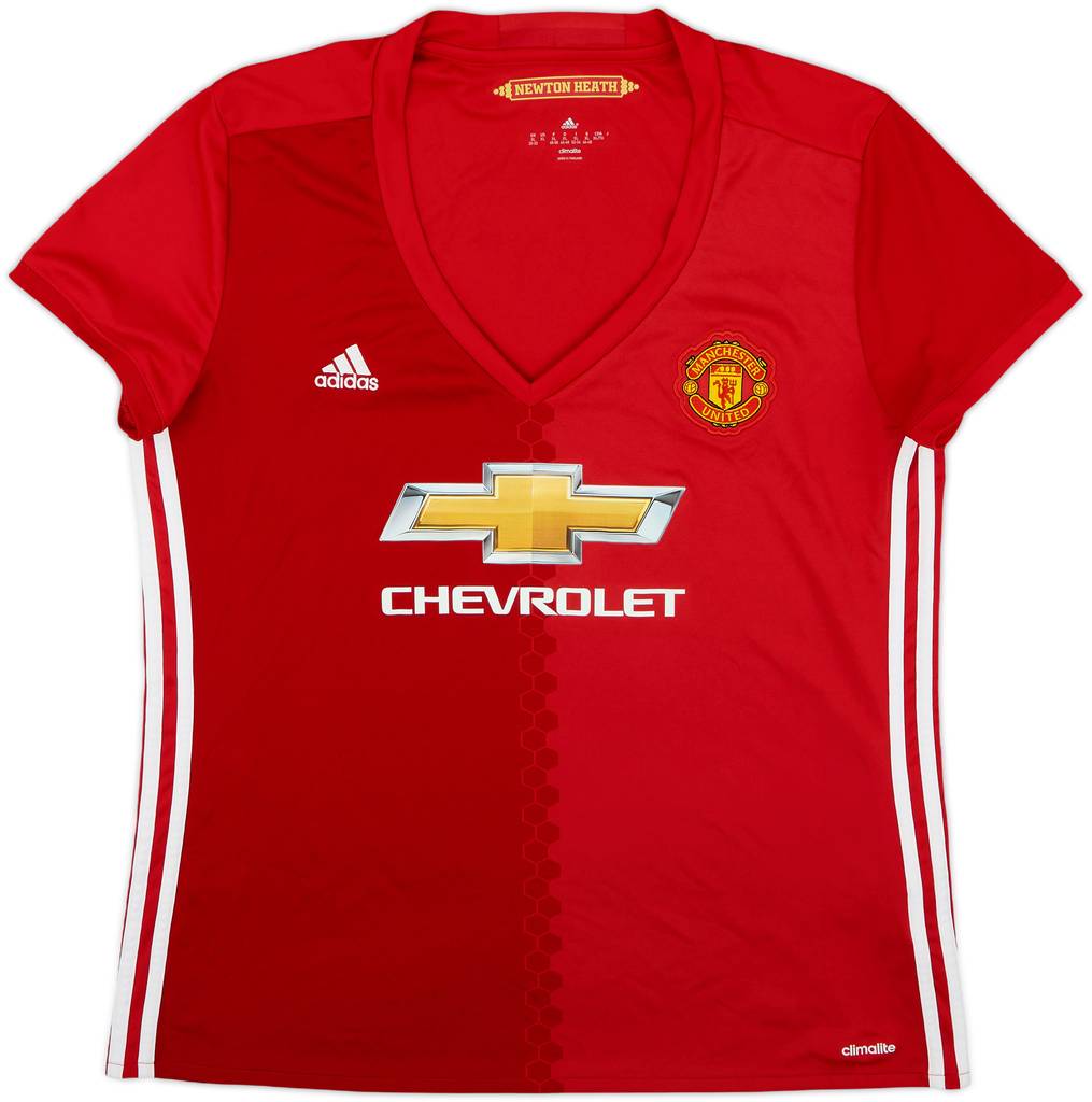 2016-17 Manchester United Camiseta Local - 8/10 - (De Mujer XL)