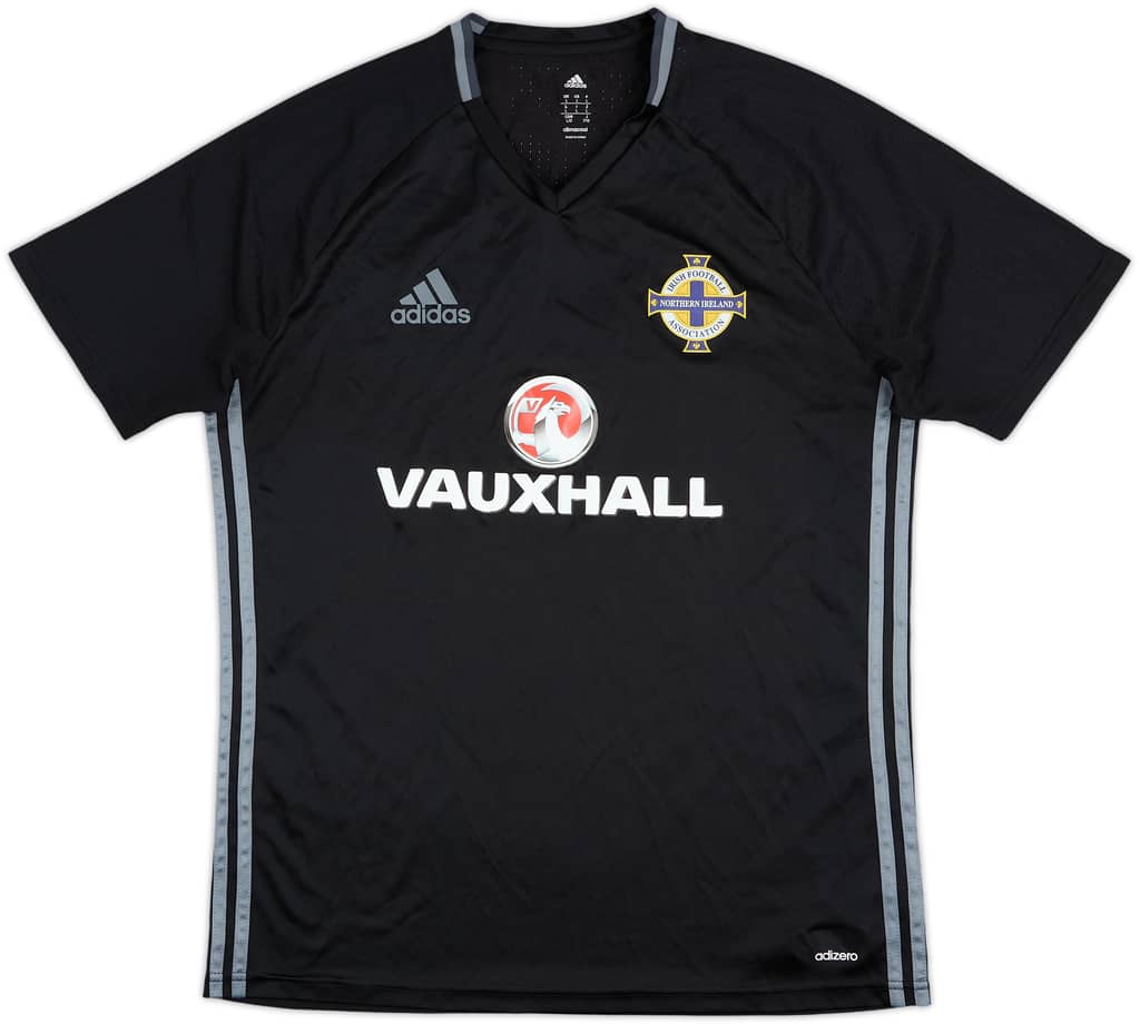 2016-17 Northern Ireland adizero Training Shirt - 9/10 - (L)