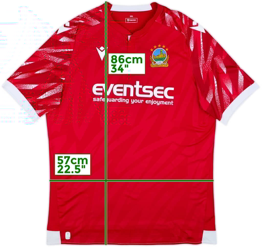 Camiseta de la tercera equipación del Linfield 2023-24 - 8/10 - (3XL)