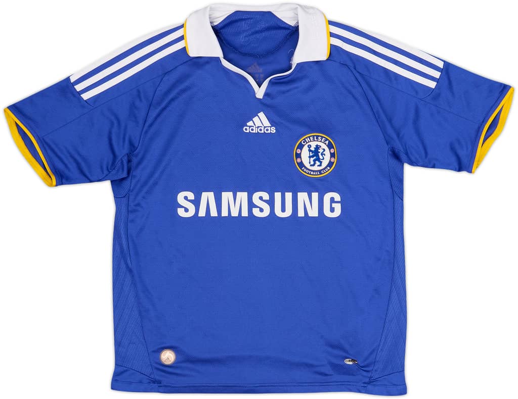 2008-09 Chelsea Home Shirt - 8/10 - (L.Boys)