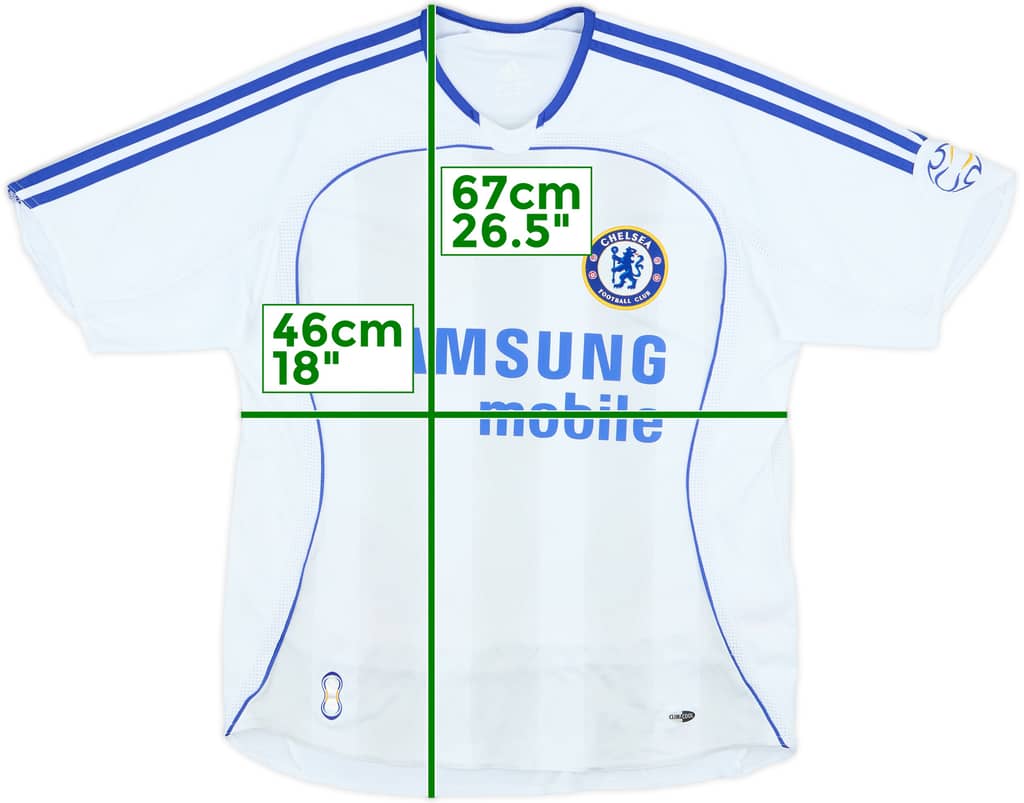 Camiseta de visitante del Chelsea 2006-07 - 6/10 - (Niños L)