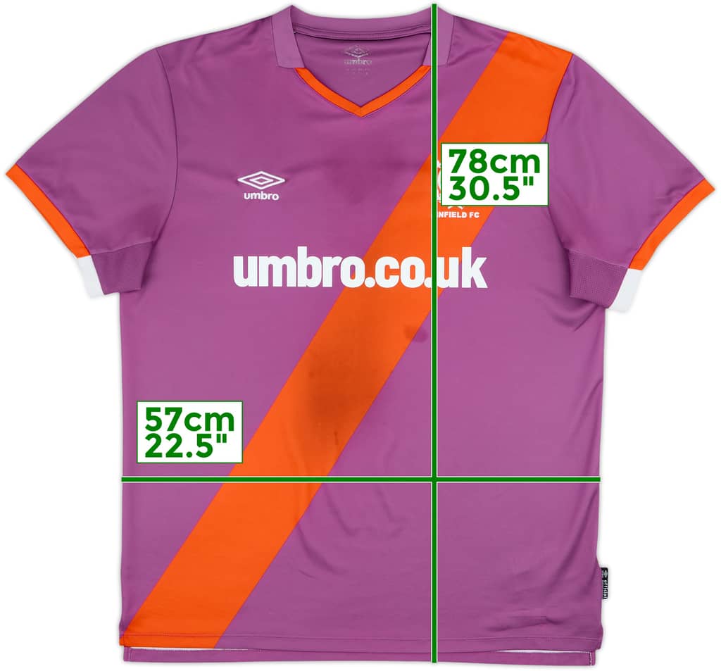 2020-21 Linfield Away Shirt - 4/10 - (XL)
