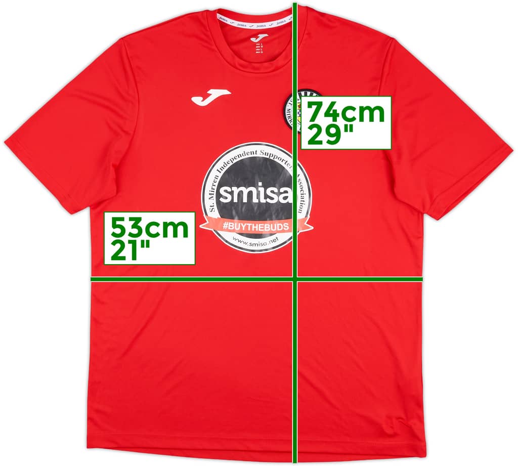 2017-18 St Mirren Joma Training Shirt - 8/10 - (L)