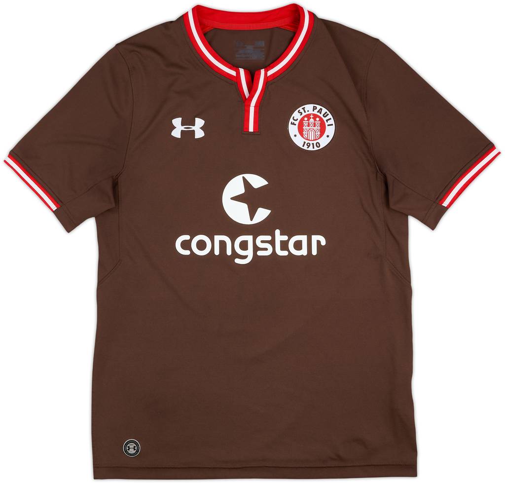 2016-17 St Pauli Home Shirt - 8/10 - (L)