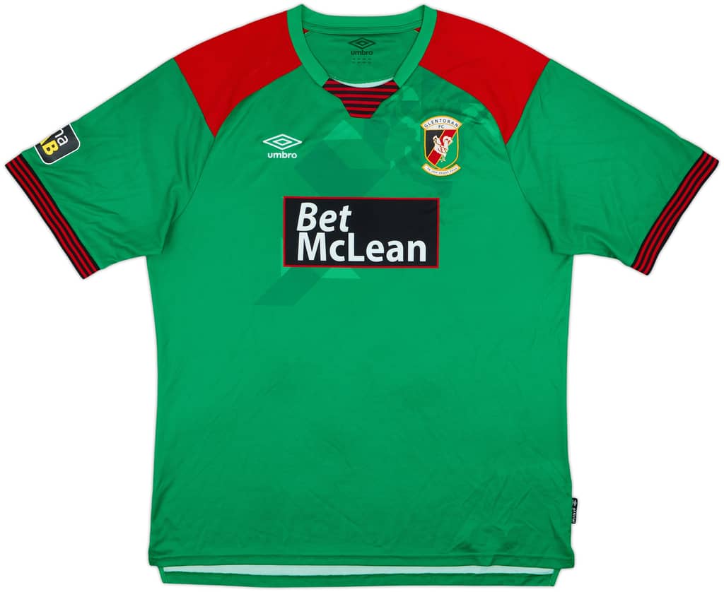 2020-21 Glentoran Home Shirt - 9/10 - (3XL)