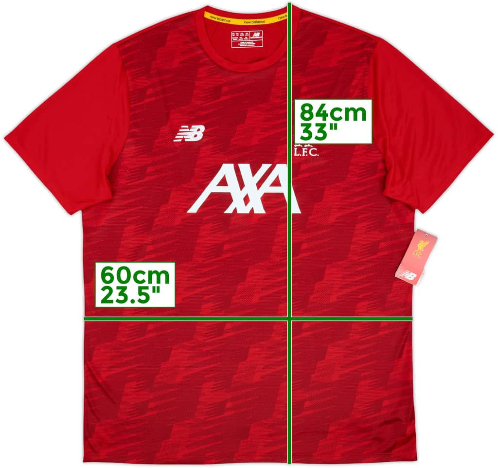 2019-20 Liverpool New Balance Training Shirt (XXL)