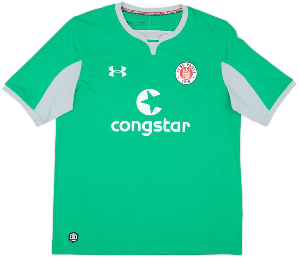 2018-19 St Pauli GK S/S Shirt - 9/10 - (XL)