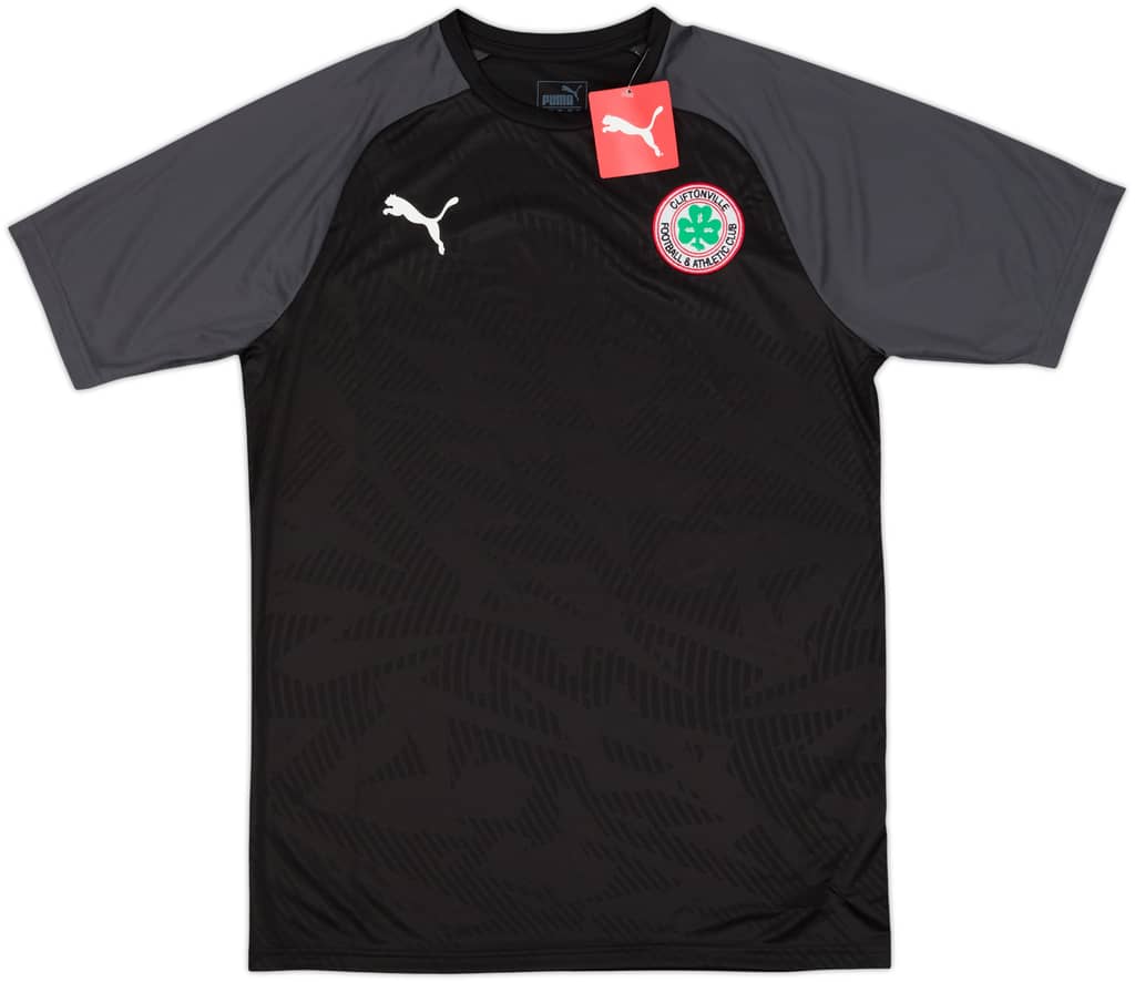 2018-19 Cliftonville Puma Training Shirt (M)