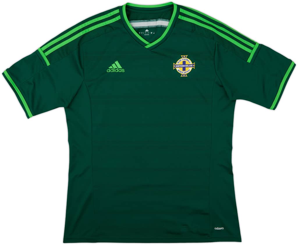2014 Northern Ireland Home Shirt - 9/10 - (L)