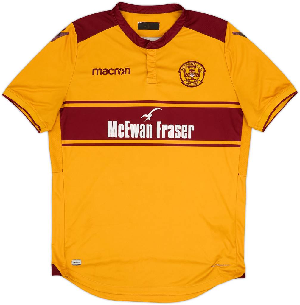 2017-18 Motherwell Home Shirt - 6/10 - (L)