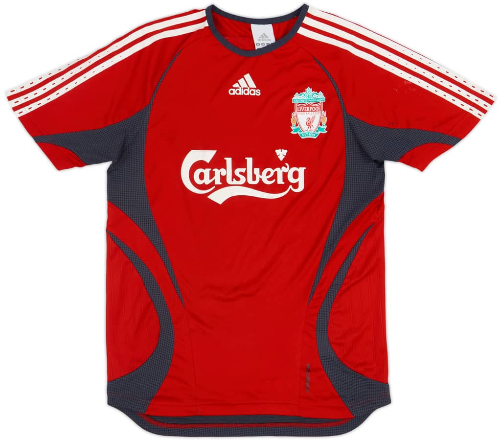 2006-07 Liverpool adidas Formotion Training Shirt - 9/10 - (S)