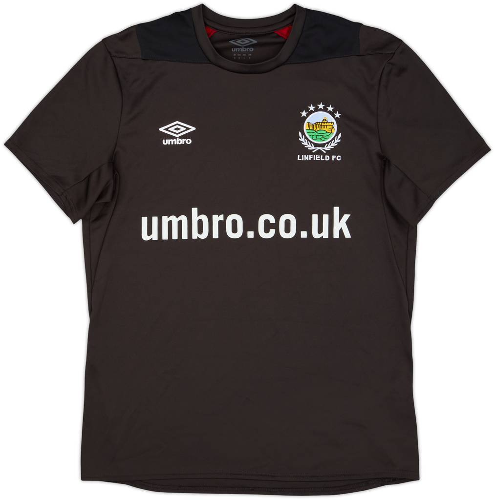 2019-20 Linfield Umbro Training Shirt - 8/10 - (M)