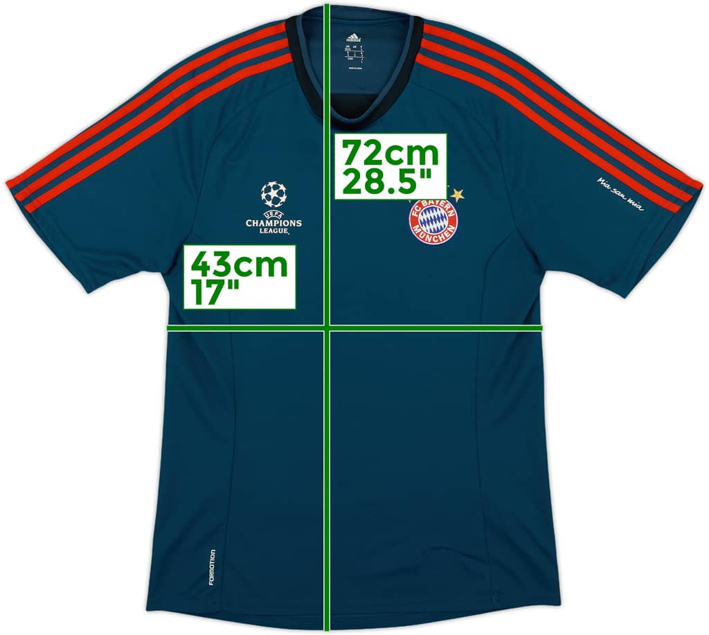 2013-14 Bayern Munich adidas Formotion CL Training Shirt - 8/10 - (M)