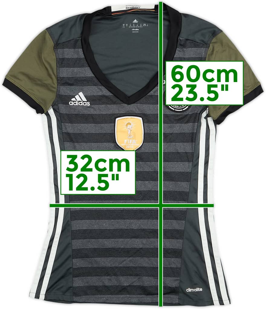 2015-17 Germany Away Shirt - 8/10 - (Women's XS)