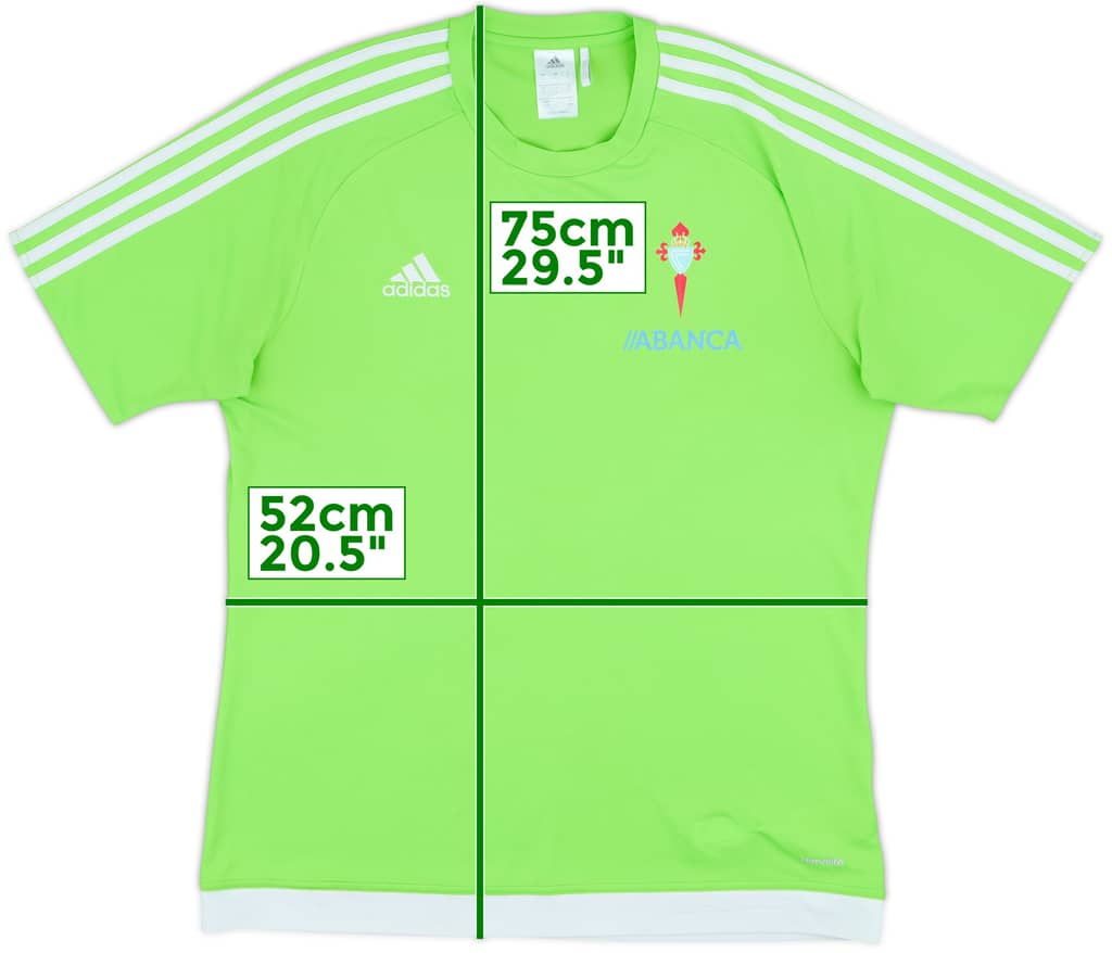 2015 adidas Template Shirt (Celta Vigo) - 8/10 - (L)