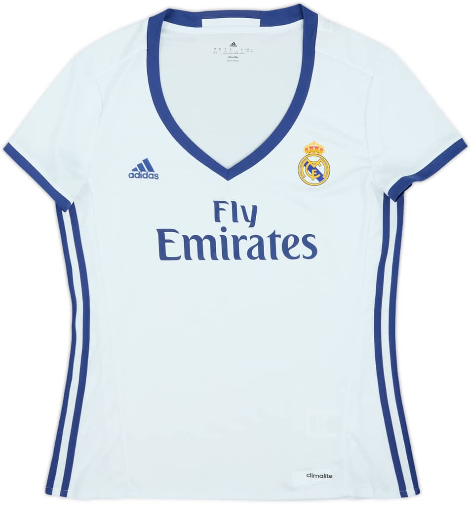 2016-17 Real Madrid Home Shirt - 10/10 - (Women's L)