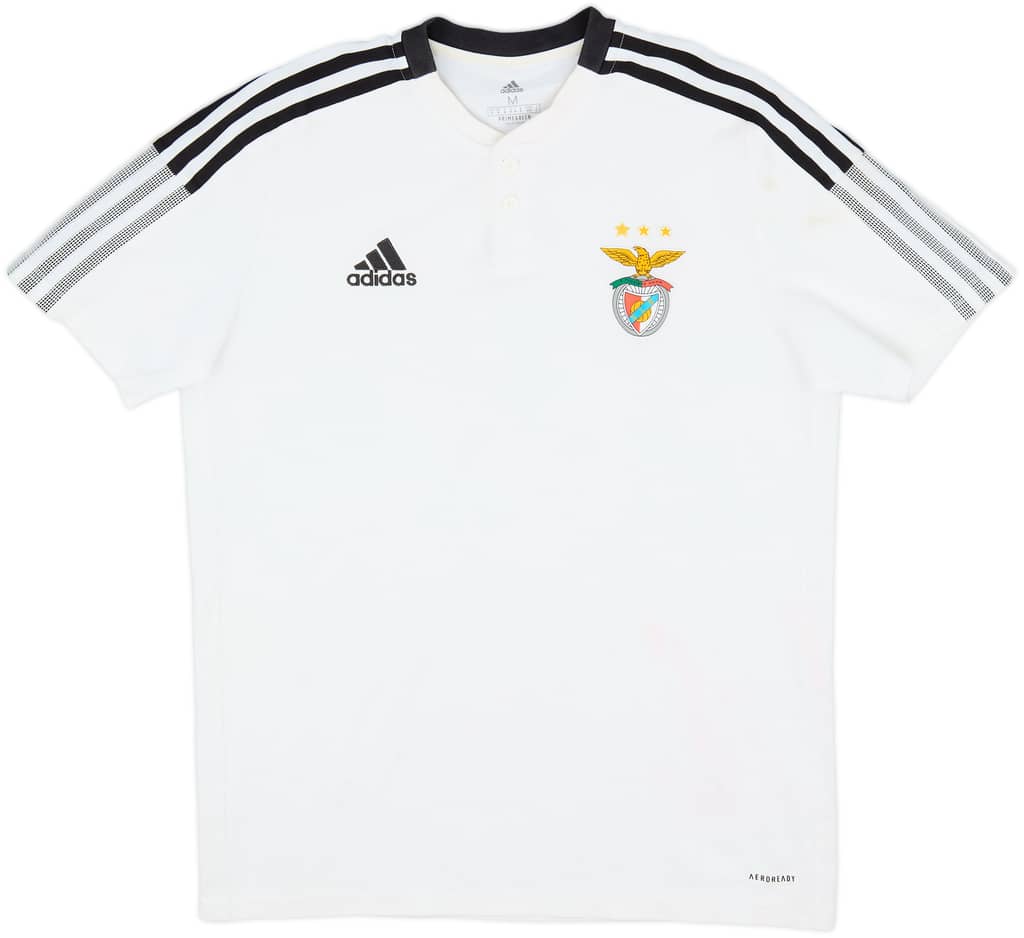 2021-22 Benfica adidas Polo Shirt - 4/10 - (M)