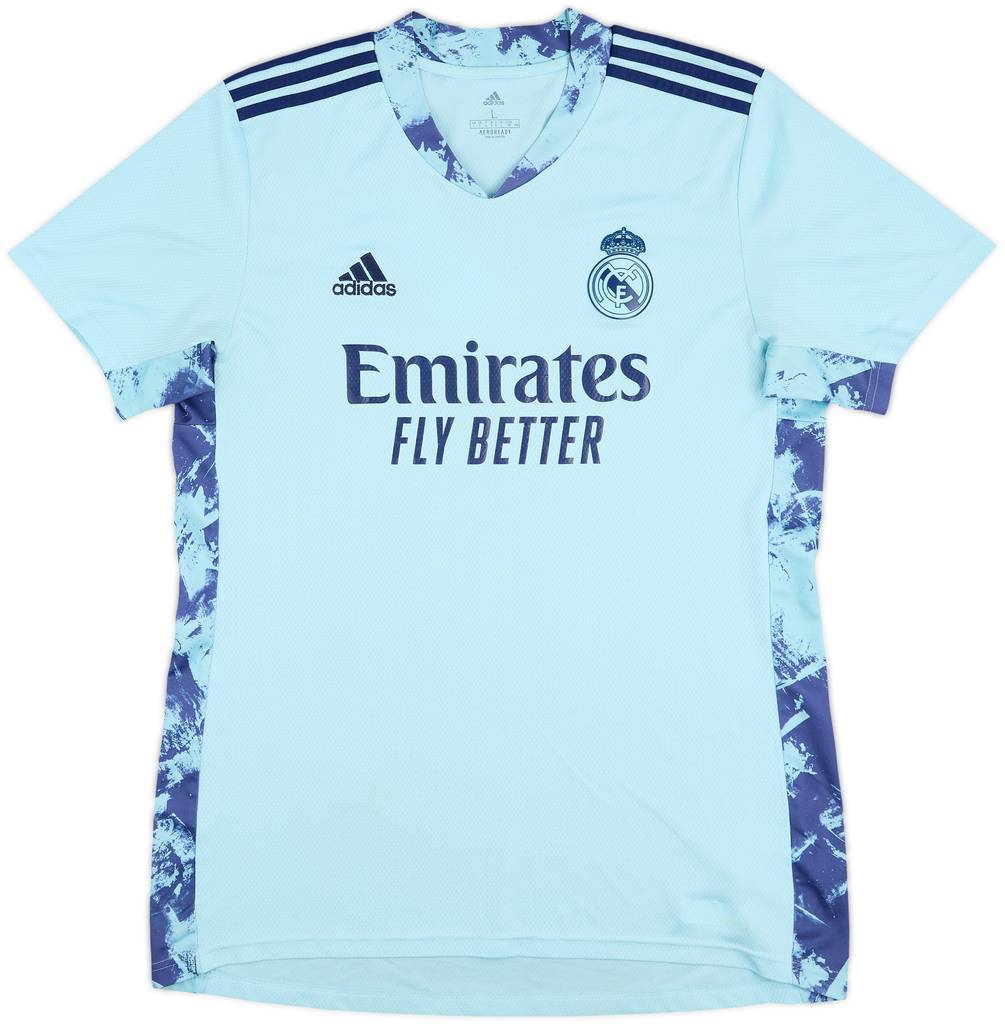 2020-21 Real Madrid GK S/S Shirt - 8/10 - (L)
