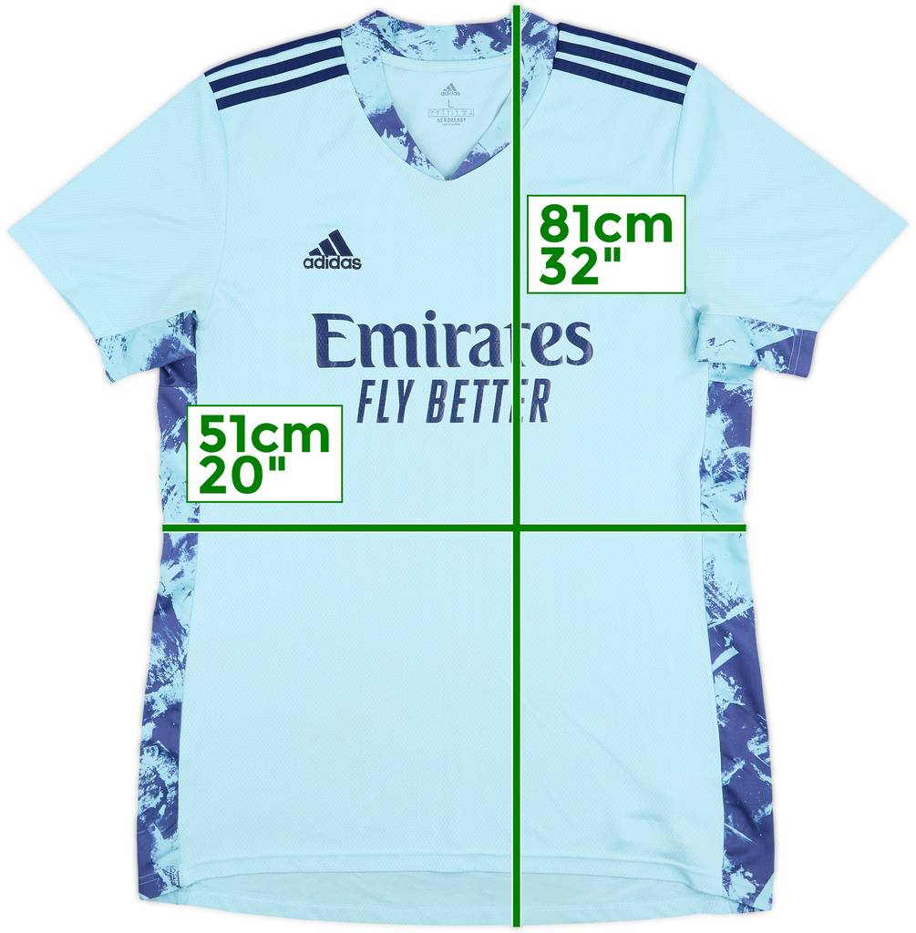 2020-21 Real Madrid GK S/S Shirt - 8/10 - (L)
