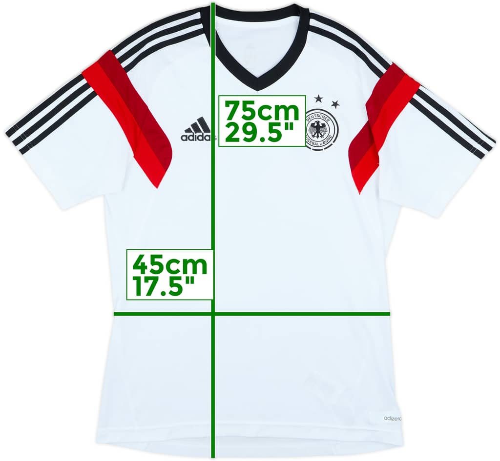 2013-14 Germany adizero Training Shirt - 9/10 - (M)