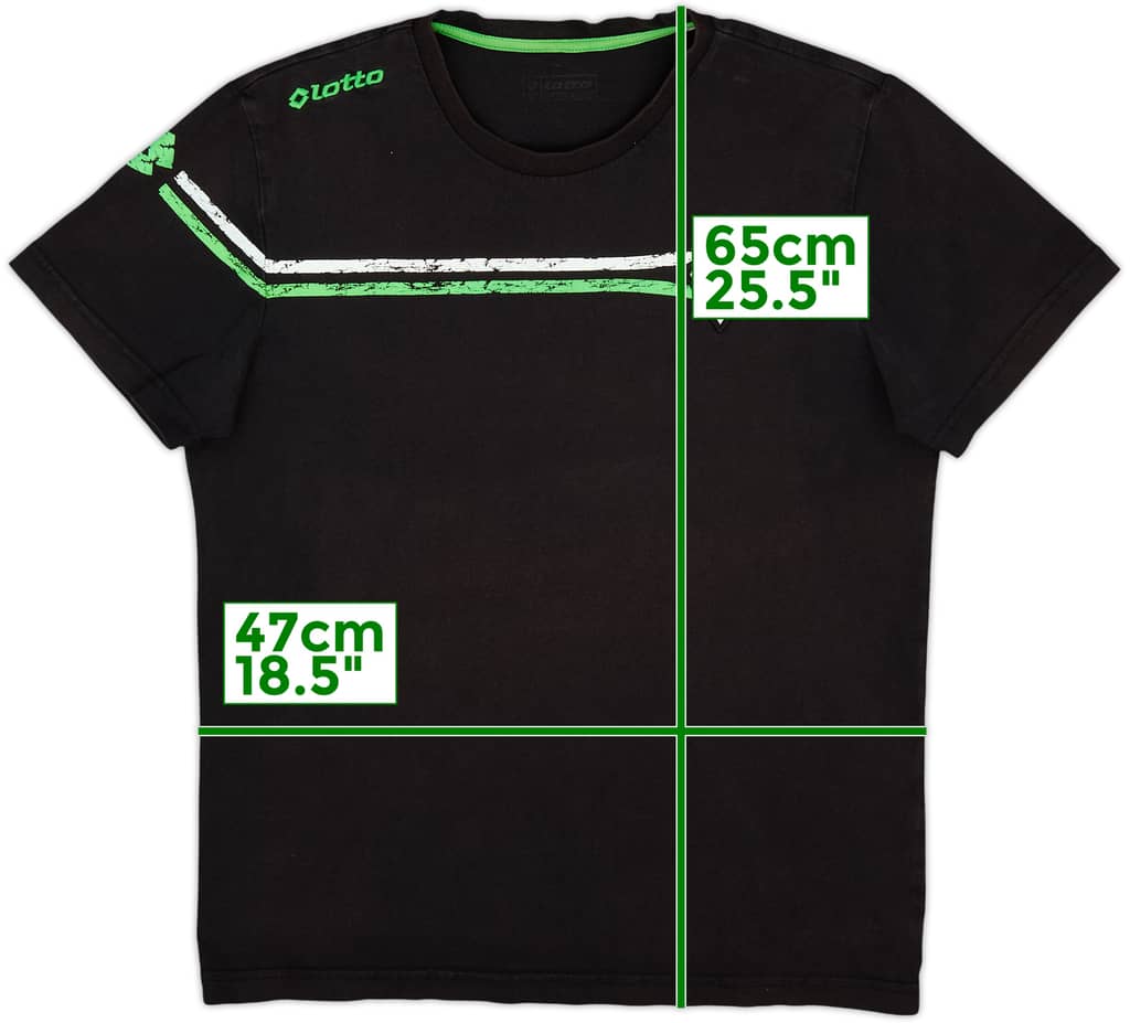 2011-12 Borussia Monchengladbach Lotto Cotton Tee - 5/10 - (S)