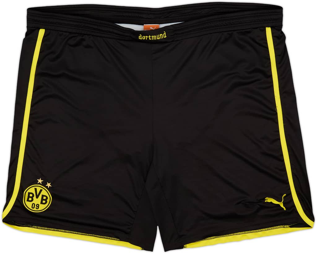 2012-13 Borussia Dortmund Home Shorts - 8/10 - (3XL)